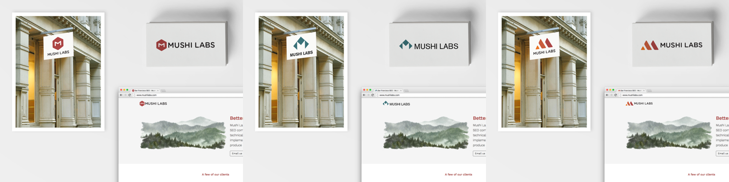 3 final logos sent to Mushi Labs